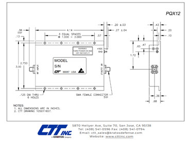PQX12 Series Package